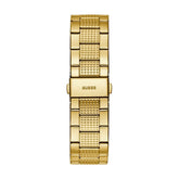 Guess Gold Stainless Steel Digital Watch